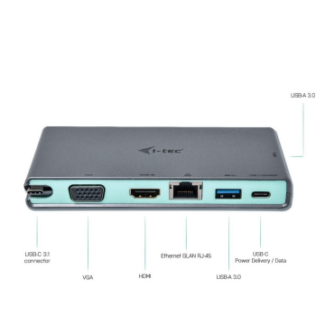 i-Tec USB-C Travel Dock