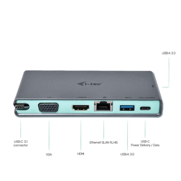 i-Tec USB-C Travel Dock