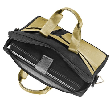 e5 Boston Nylon Tasche für 15.6" Notebook, Gold